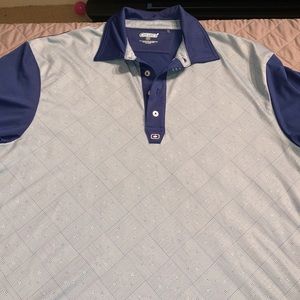 OGIO golf polo Size L S/S great pattern worn 1x